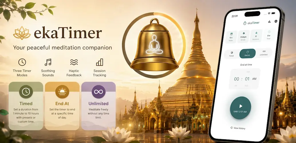 ekaTimer Meditation timer and log